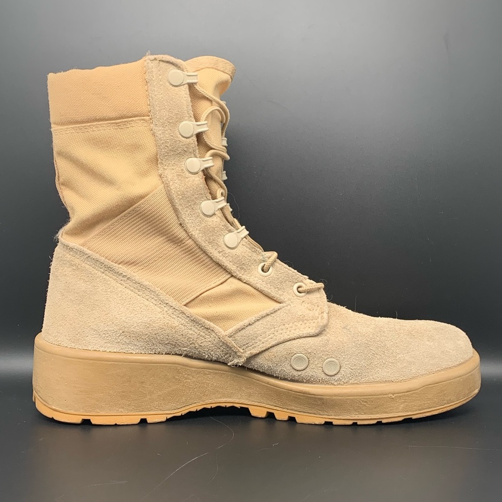 Vibram Hot Weather Army Combat Boots Men’s Sz 9 Wide Gem